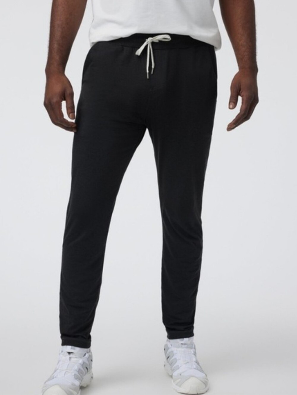 Vuori Ponto Performance Pants 30" in Black Heather
